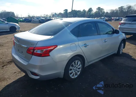 2016 Nissan Sentra Sv из США, поврежденный, VIN 3N1AB7APXGY322117